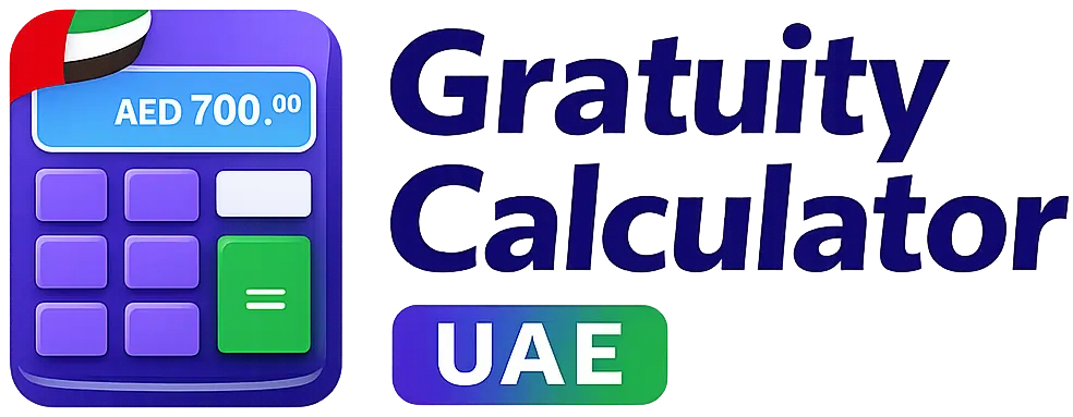 Gratuity-calculator-UAE-logo-illustration-digital-calculator-AED-700-UAE-flag-color-themed-payment-tool